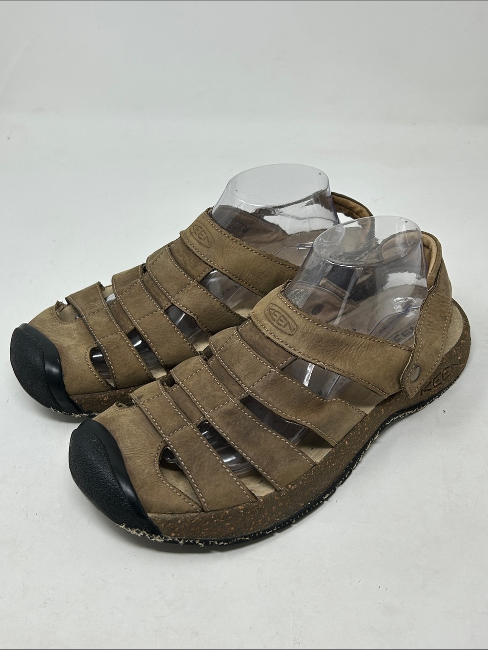 Keen Leather Fisherman Sandals Slip On Mens 9.5